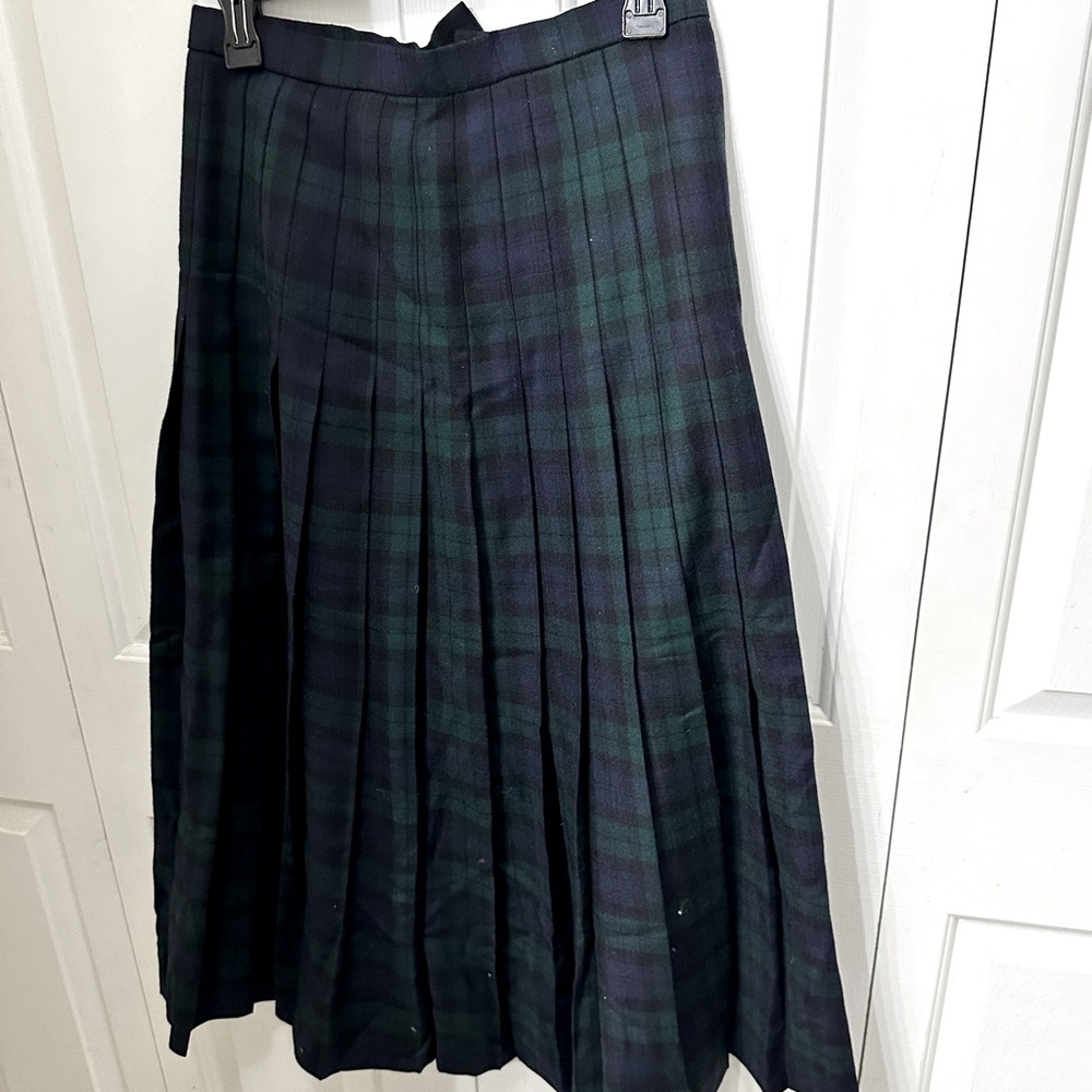 The Scotch House | Wool Plaid Pleated Skirt